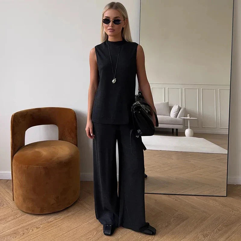 סט מכנס+ווסט -אמה