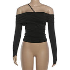 טופ אוף-שולדר דגם-אלינה