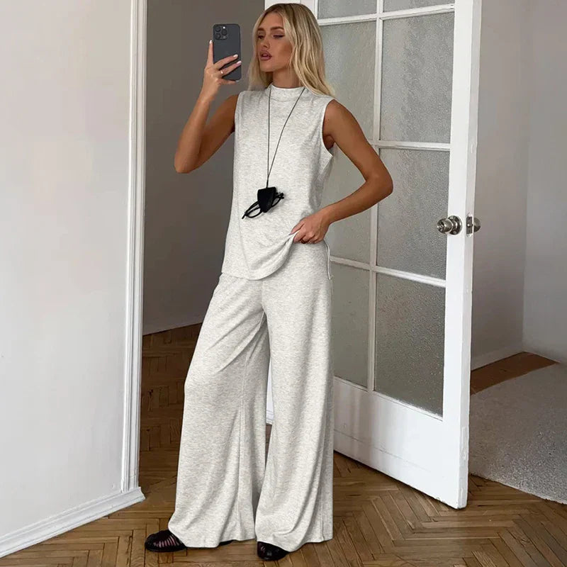 סט מכנס+ווסט -אמה