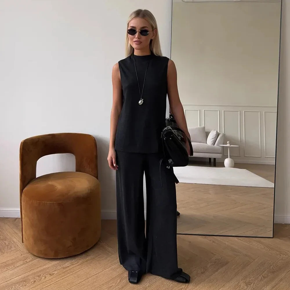 סט מכנס+ווסט -אמה