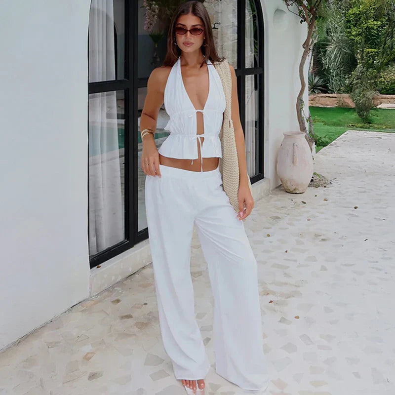 סט מכנס+ווסט סטייל-סופין