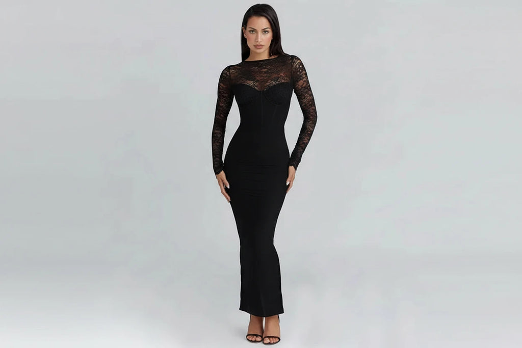 שמלת מקסי -לונה