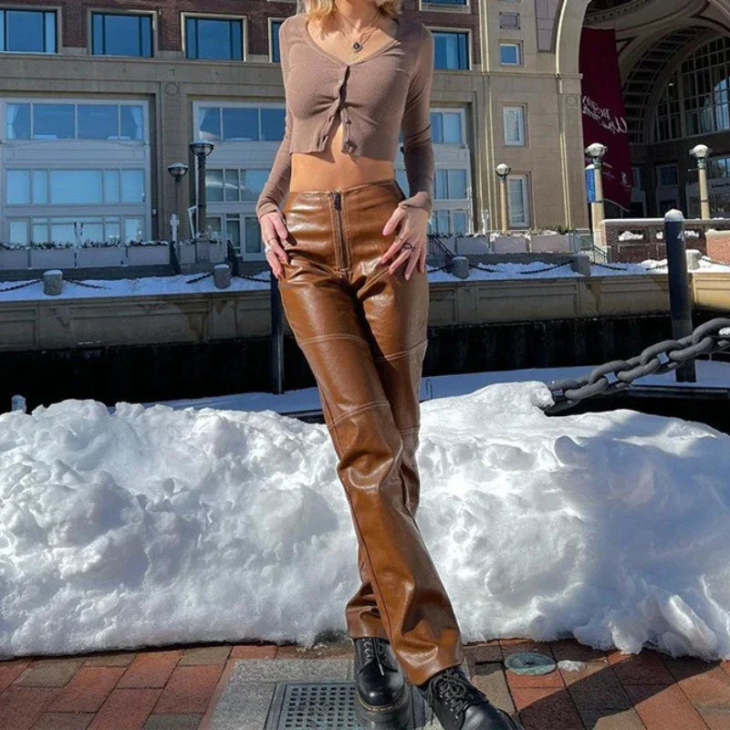 מכנסי עור סטייל-הייזל