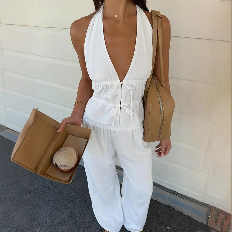 סט מכנס+ווסט סטייל-סופין