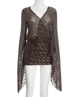 שמלת מיני דגם-סקרלהט