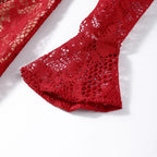 שמלת מידי תחרה דגם-אשלי