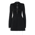 שמלת מיני אלגנטית-ג׳יאנה