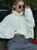 סוודר אוברסייז-אוליביה