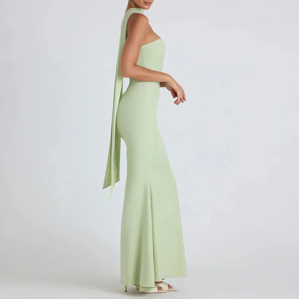 ג׳ולייט – שמלת מקסי סטרפלס