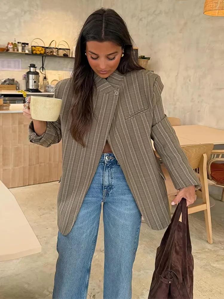 בלייזר פסים אופנתי דגם- עומר