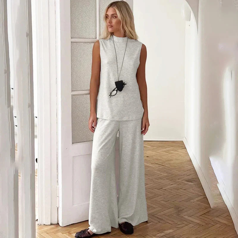 סט מכנס+ווסט -אמה