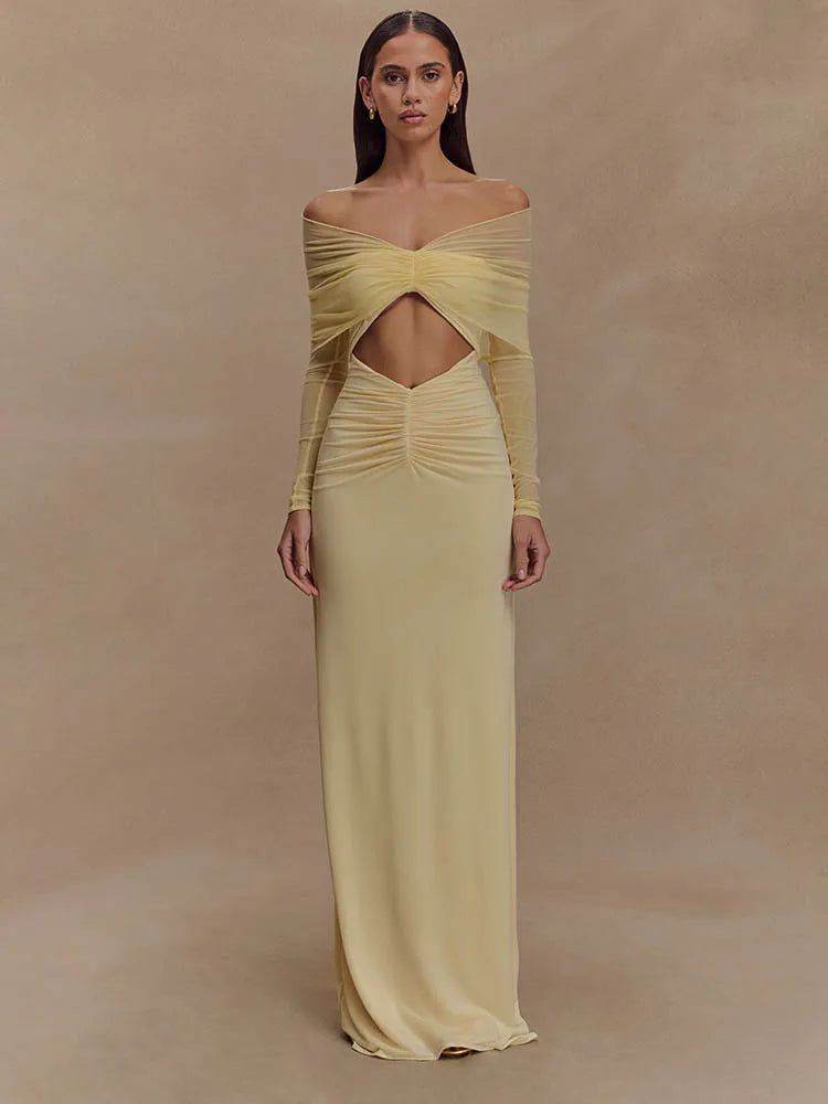 שמלת מקסי-פייבי