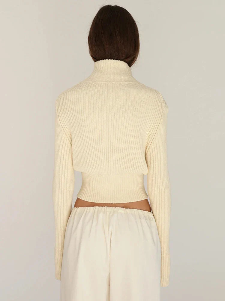 סוודר קרדיגן עם רוכסן-איזבל