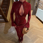 שמלת מידי תחרה דגם-אשלי