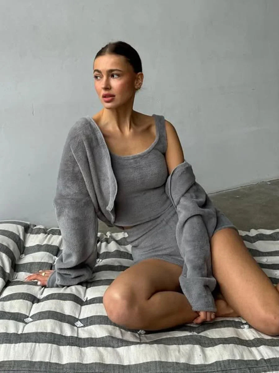 סט חורף קצר-קלואי